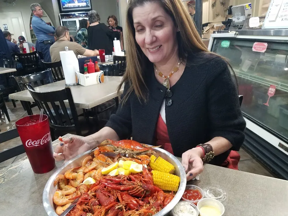 Boiled Shrimp and Crawfish